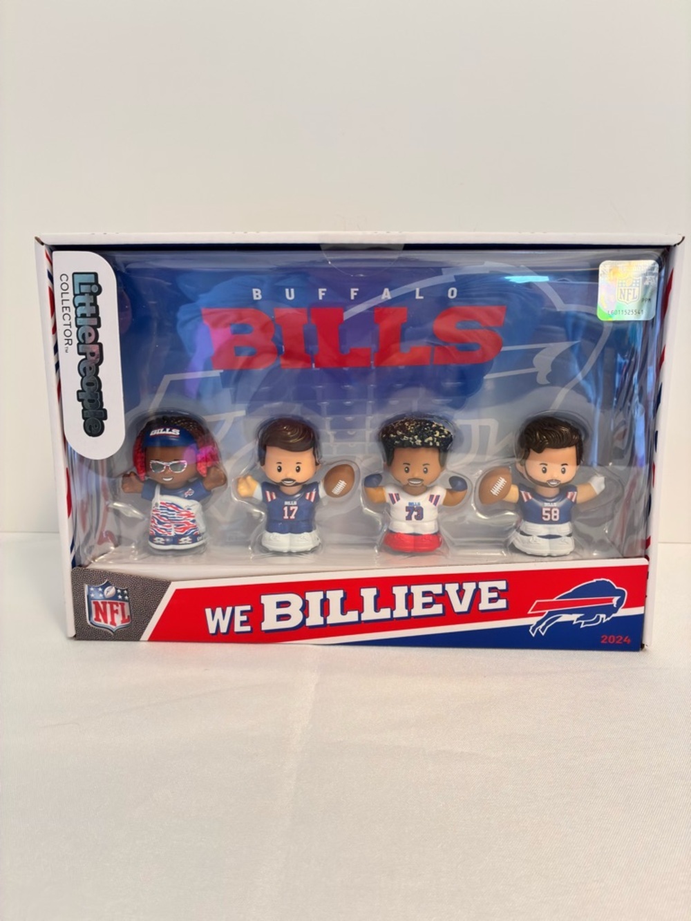 NFL Fisher-Price Little People Collection Buffalo Bills We Billieve 2024 New